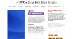 Desktop Screenshot of howardcountyhcca.org